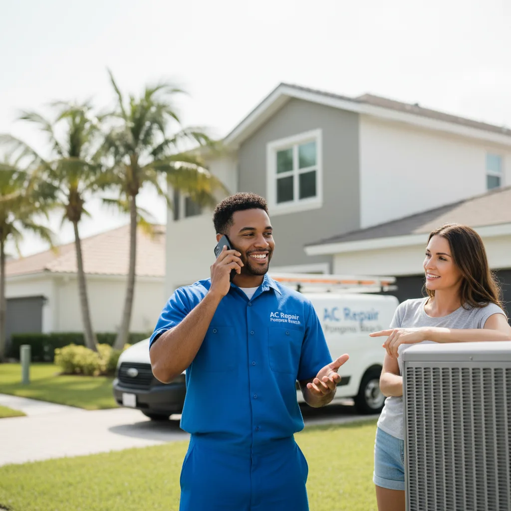 AC Repair Pompano Beach customer support in Fort Mccoy